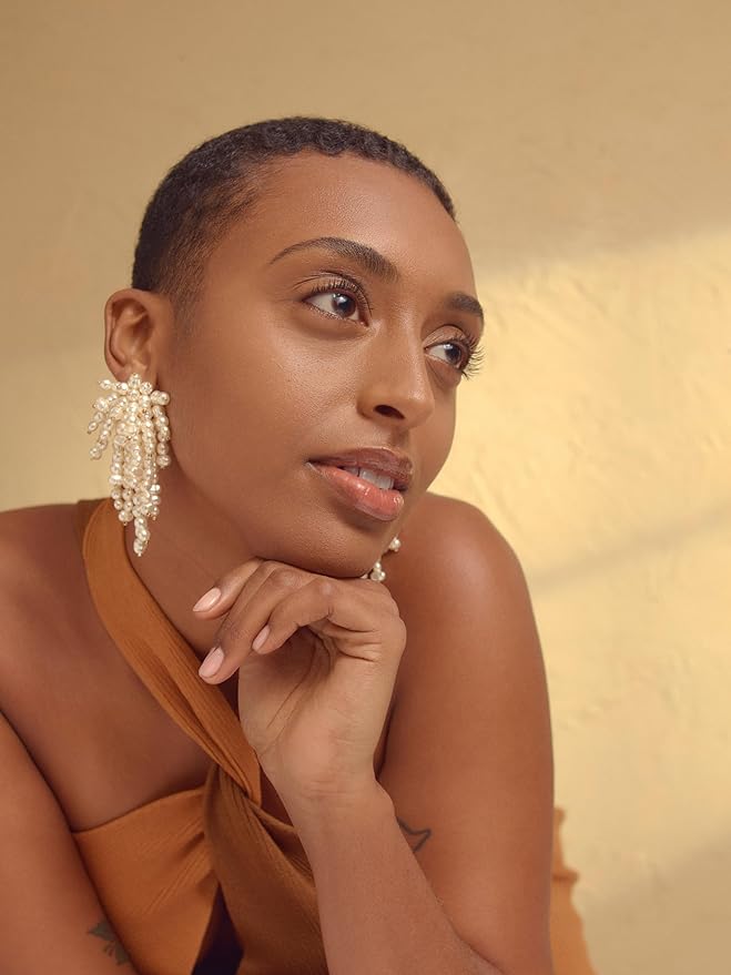 Ami Colé Skin Melt Talc-Free Loose Setting Powder Deep Medium, face powder, makeup, finishing powder, lightweight