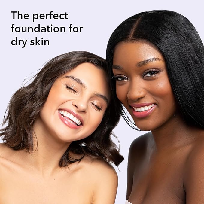 Clover Skin Is In Serum Foundation | Hydrating Face Serum, Lightweight Foundation, Cruelty-Free & Vegan | With Squalane And Sunflower Seed Wax | 30 ml - Shade 10 (Medium-Dark)