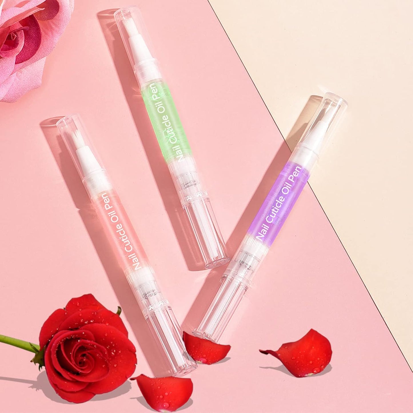 14Pcs Nail Cuticle Oils Nail Nutrition Oil Pen Nail Nourishment Pens 14 Smell Cuticle Revitalizer for Agnail Nourish Skin Nail Care (14pcs)