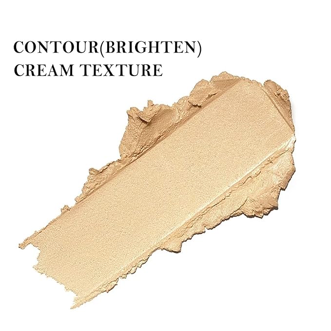 Boobeen Highlighter Makeup Stick Highlighter Bronzer Stick Glow Face Illuminator Highlight Contouring Sticks Waterproof Long-lasting