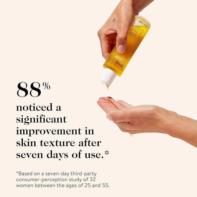 goop Beauty Body Oil | Moisturizer for Dry Skin | Kakadu Plum & Sea Buckthorn Oils | Instant Hydration to Firm & Smooth | 4 fl oz