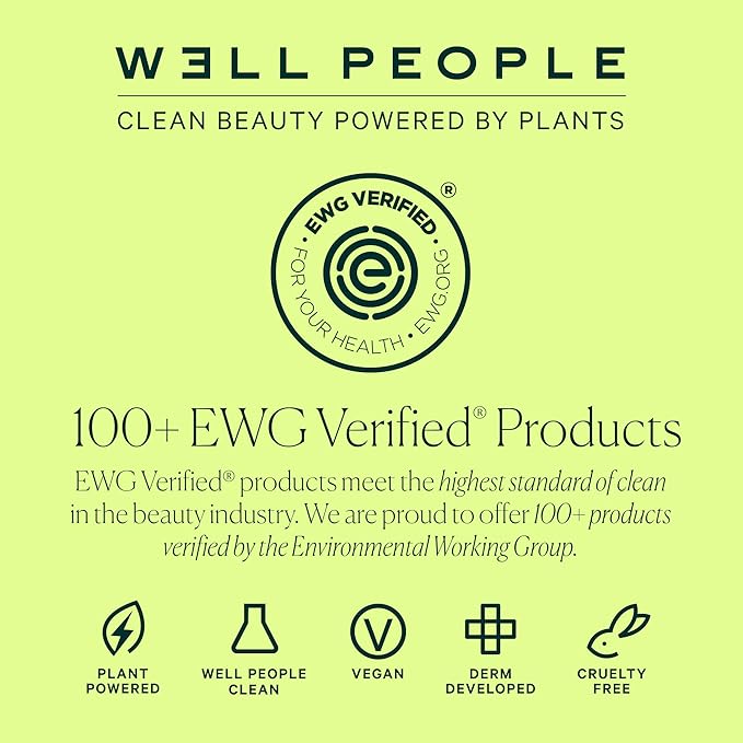 Well People Bio Correct Concealer, Full-coverage, Nourishing Liquid Concealer For Concealing & Correcting, Hydrating Formula, Vegan & Cruelty-free, 4W