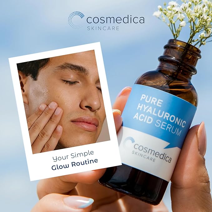 Hyaluronic Acid Serum for Skin 100% Pure-Anti-Aging Serum - Intense Hydration + Moisture, Non-greasy, Paraben-free Hyaluronic Acid for Your Face 8 oz