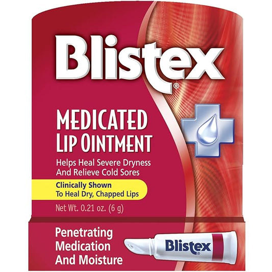 Blistex Medicated Lip Ointment 0.21 oz (Pack of 24)