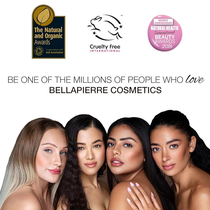 bellapierre Mineral Foundation SPF 15 - Loose Powder Foundation | Vegan & Cruelty Free Natural Makeup | Full Coverage Matte Finish | Hypoallergenic | Oil & Talc Free - 0.32 Oz - Café