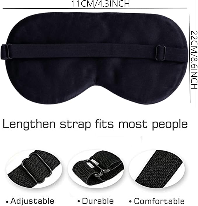 Feel 100% Pure Silk Eye Mask Sleep Eye Mask Eye Cover Eyeshade Sleeping Eye Mask Floral Colors (#41)