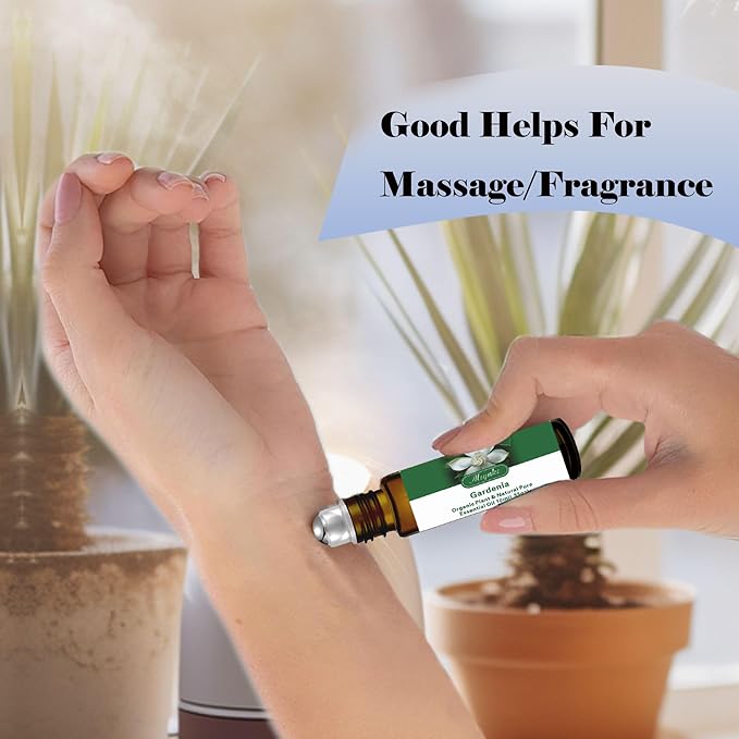 Tea Tree Essential Oil - Tea Tree Oil 4 Fl Oz & Roll On 10ML Essential Oil Set for Aroma Diffuser Humidifier Home Fragrance Bath SPA Cleaning Yoga Soap Perfume Gift for Women