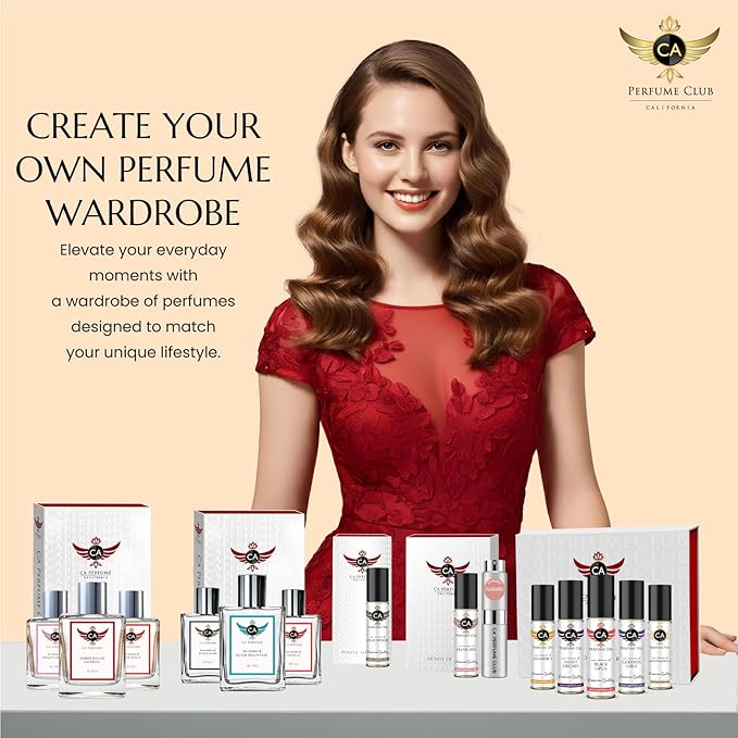 CA Perfume Impression of Wild Bluebell For Women Replica Fragrance Body Oil Dupes Roll-On 0.3 Fl Oz-X2