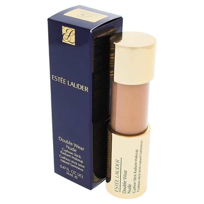 Estee Lauder Double Wear Nude Cushion Stick Radiant Makeup, 2w0 Warm Vanilla, 0.47 Ounce