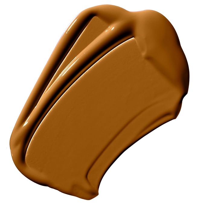 Black Radiance Color Perfect Liquid Full Coverage Foundation Makeup, Deep Amber, 1 Ounce