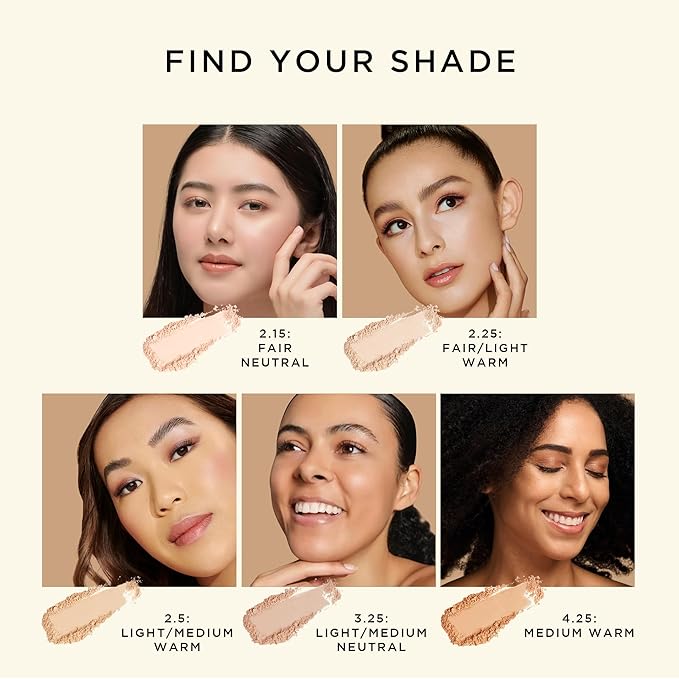 HALEYS Re-cover Pressed Powder Foundation Makeup (4.25) - Buildable Medium-to-Full Coverage, Oil Control & All-Day Comfortable Wear - Versatile Powder That Conceals Imperfections