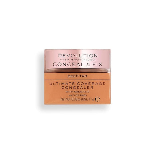 Rev Conceal and Fix Ultimate Coverage Concealer DEEP TAN
