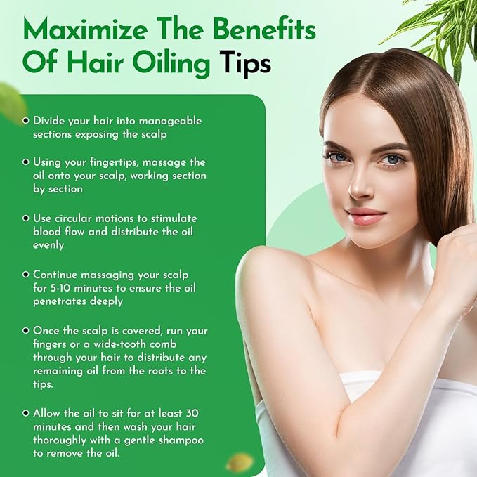 Clean Beauty Rosemary Hair Oil For Growth with Castor Oil Batana Oil Pumpkin Seed Oil Peppermint Oil Silica Biotin Collagen Keratin Saw Palmetto Horsetail Tea Tree Vit E Aloe Vera Jojoba (1 Pack)