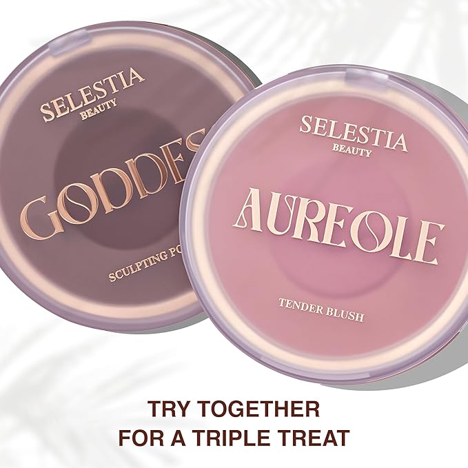 Highlighter Makeup Powder Divine V - Highlighter Powder for Radiant Glow - Face Highlighter for All Skin Tones - Easy-to-Apply Powder Highlighter, 0.53 Oz