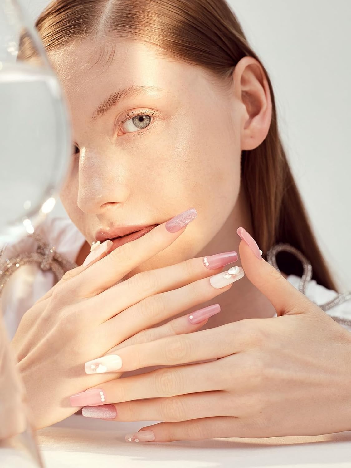 EBANKU Poly Gel Nail Forms, 120 PCS T-Shape Dual Nail Forms for Builder Gel Square Nail Extension Tips for Structure Nail Art Manicure Tools Salon at Home-12 Sizes