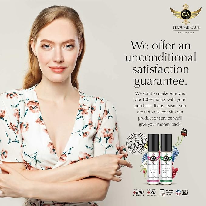 CA Perfume Impression of Cedrat Boise For Women & Men Replica Fragrance Body Oil Dupes Alcohol-Free Essential Aromatherapy Sample Travel Size Concentrated Long Lasting Attar Roll-On 0.3 Fl Oz/10ml