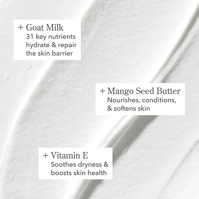 Beekman 1802 Pistachio & Dark Cherry Whipped Body Cream - 8 fl oz - Scented - Moisturizes, Soothes & Softens - With Coconut Oil and Mango Seed Butter - No Irritation - Good for Sensitive Skin