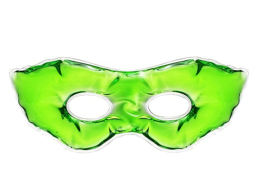 Gel Eye Mask for Puffiness and Dark Circles - Cooling Eye Masks for After Surgery and Headache/Stress Relief - Multiple Colors Available - Green