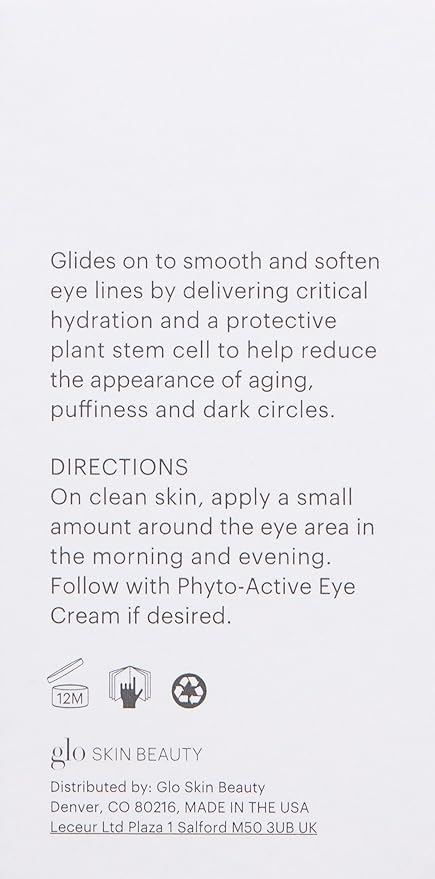 Glo Skin Beauty Phyto-Active Eye Serum | Helps Maintain Skin's Youthfulness Around the Eyes