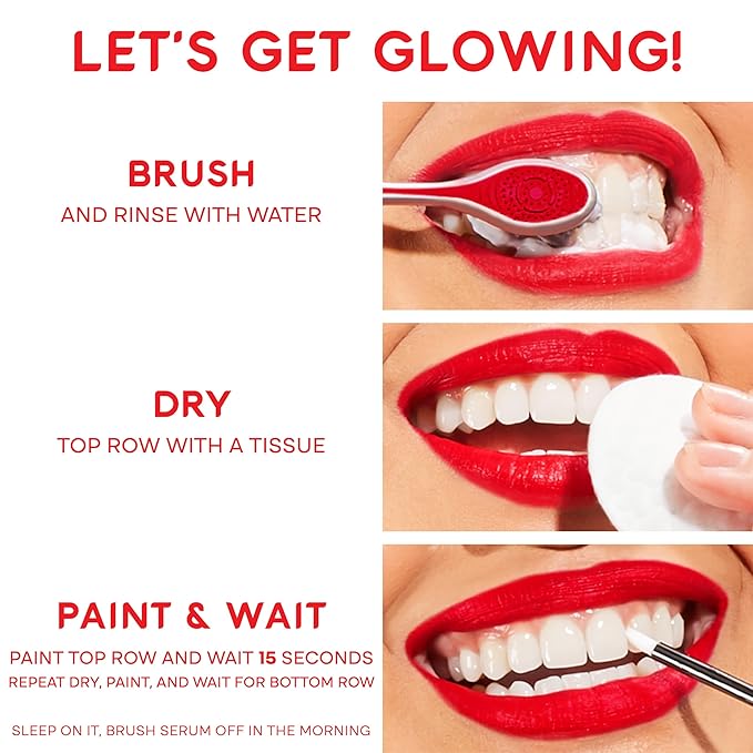 Colgate Optic White Overnight Teeth Whitening Pen, Teeth Stain Remover to Whiten Teeth, 35 Nightly Treatments, 0.08 Fl Oz