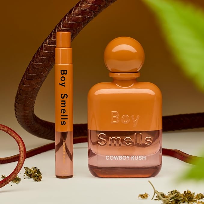 Boy Smells Cowboy – Patchouli Scent – Spicy Aromatic Fragrance with Leather & Hazelnut – Eau de Parfum for All Genders - 10 ml