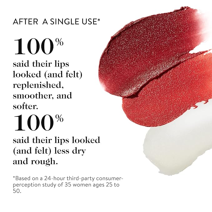 goop Beauty Lip Balm Trio | Moisturizing & Hydrating Lip Balm for Chapped & Dry Lips | Clear, Translucent Garnet, & Sheer Rose | Lip Tint with Nourishing Formula | Petroleum Free | 0.16 oz Each