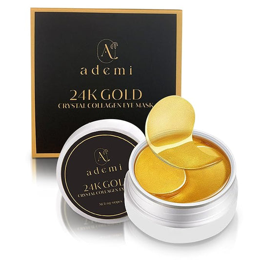 24k Gold Crystal Collagen Eye Mask