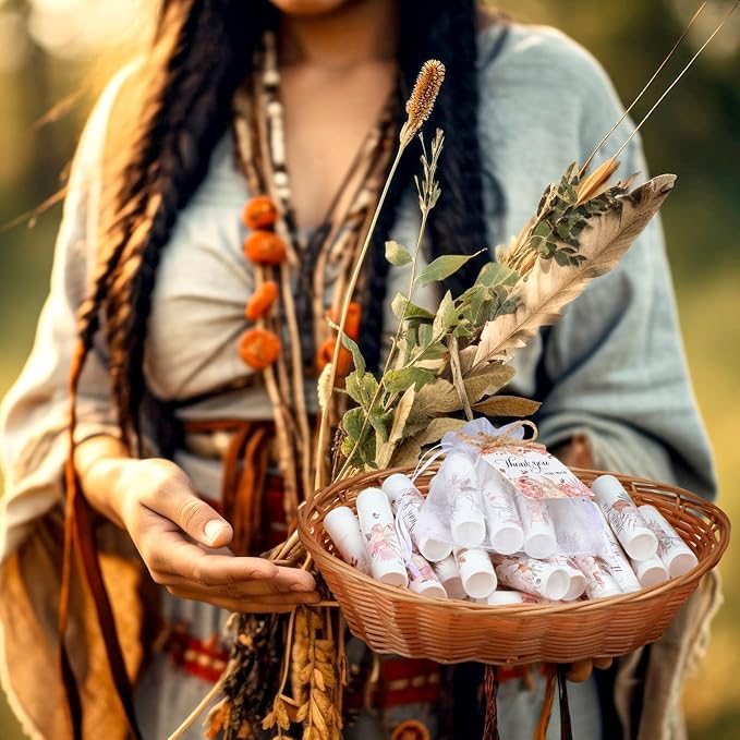 50 Set Employee Appreciation Gifts Bulk Baby Shower Favors Lip Balms Bulk Thank You Gifts Wedding Bridal Shower Bachelorette Gifts Prizes for Guests Women Teacher Coworker Nurse(BOHO)