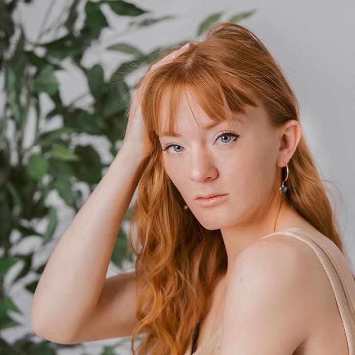 AYANA Healing Crystal Earrings for Women - Handmade Drop Earrings with Ethically Sourced Authentic Gemstones | Birthstone Jewelry for Women Trendy