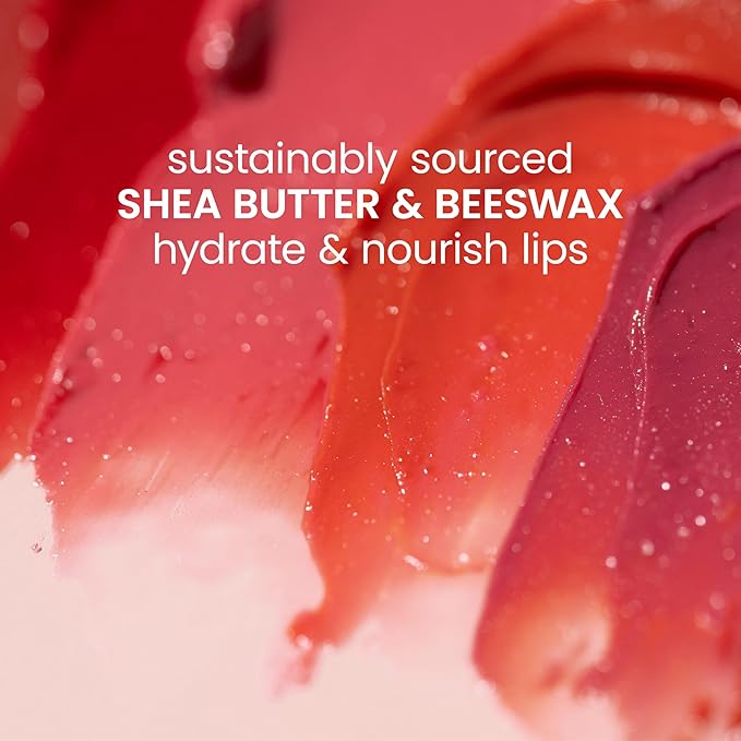 Burt's Bees Lip Tint Balm with Long Lasting 2 in 1 Duo Tinted Balm Formula, Color Infused with Deeply Hydrating Shea Butter for a Natural Looking Buildable Finish, Raspberry Zinnia (2-Pack)