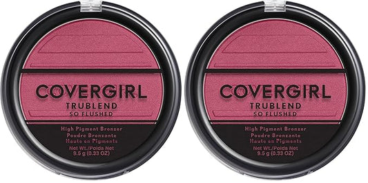 COVERGIRL So Flushed High Pigment Blush, Temptation (Pack of 2)