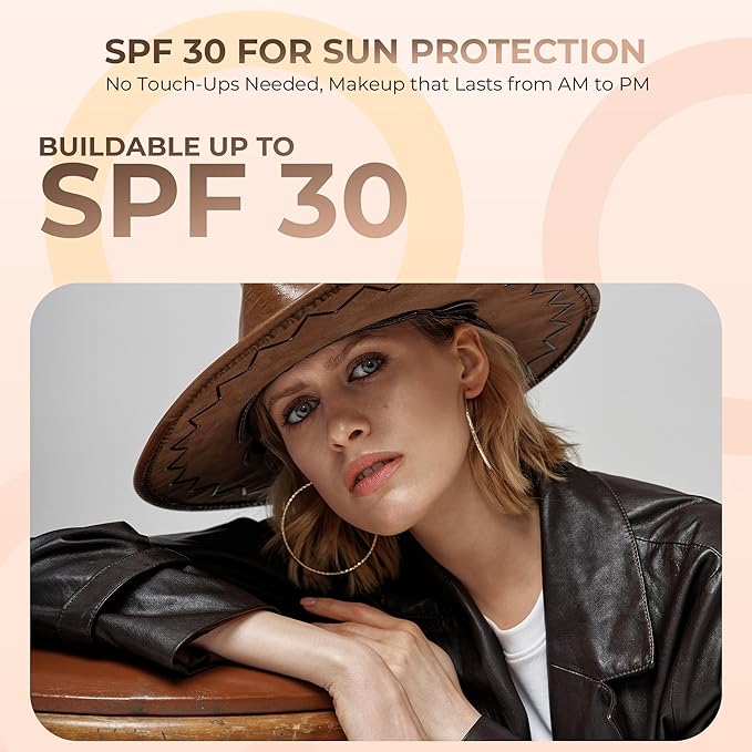 Foundation Powder Refill (BEIGE)(12 Gram Bag) By Sweet Face Minerals, Lightweight Mineral Loose Makeup Powder with SPF 20, Full Coverage Flawless Finish, Talc-free, Cruelty-Free, Refillable Pouch