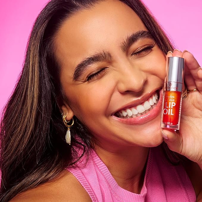 essence | Hydra Kiss Lip Oil | Vegan & Cruelty Free (02 | Honey, Honey!)