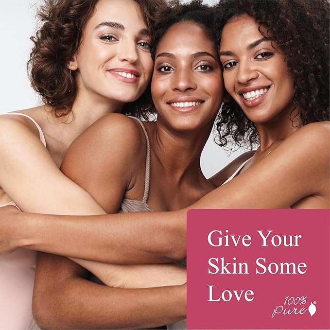 100% PURE BB Cream Shade 20 Aglow Full Face Coverage Skin Care & Glow - All-In-One Primer Concealer & Foundation Makeup - Shimmery, Dewy Youth Medium Color w/Warm Undertone - Vegan - 1 Fl Oz