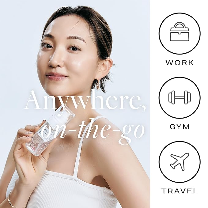 Jelloskin Hydra Jell Face Mist by AVA x NuTexture Hydrating Face Spray with Collagen, Hyaluronic Acid, Vitamin C & E