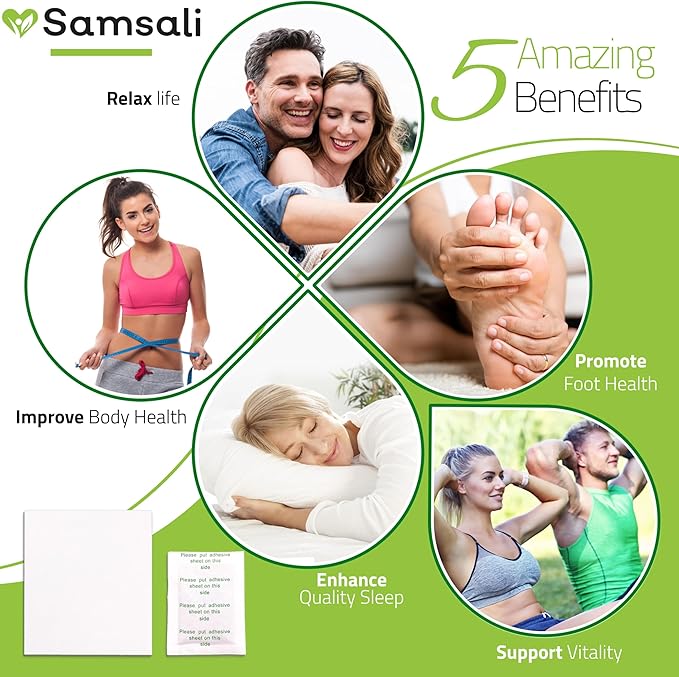 Ginger Foot Pads for Pain Relief: 120-Pack Natural Bamboo Vinegar Bamboo Charcoal Wormwood Lavender Ingredients Foot Patches - Comfort for Stress Relief Relaxation - Ideal for Adults Elderly