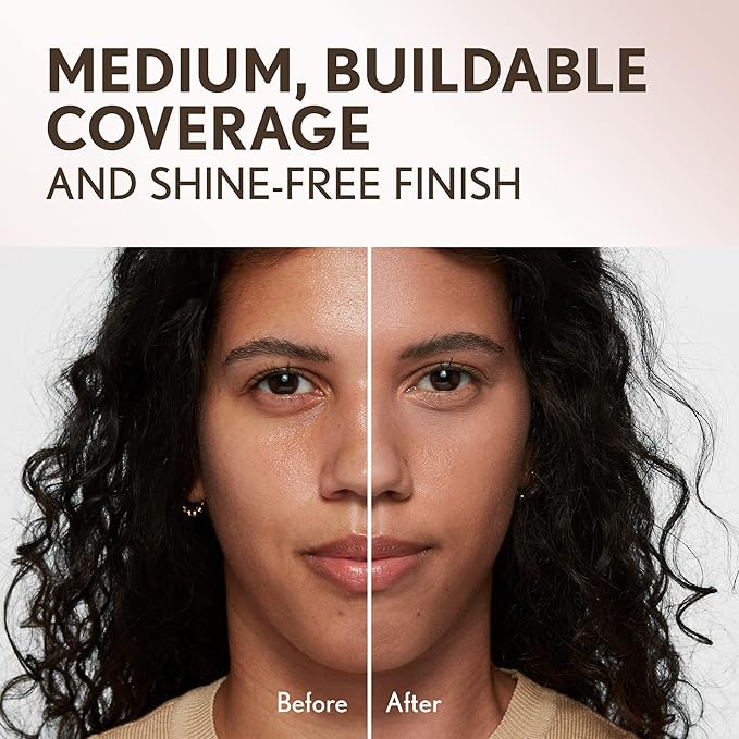 Covergirl Clean Invisible Pressed Powder, Lightweight, Breathable, Vegan Formula, Creamy Beige 150, 0.38oz