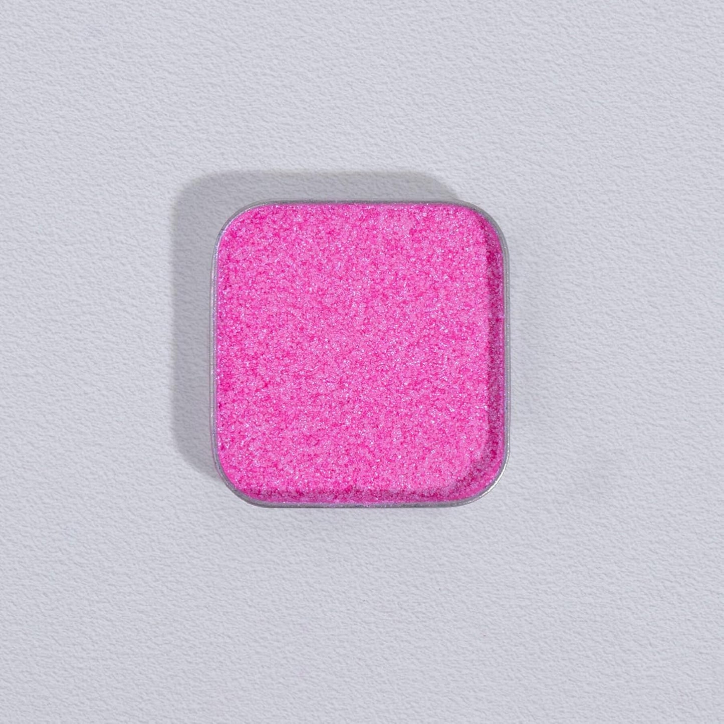 Chameleon Single Eyeshadow,Soft Pink-White,Pressed Powder,High Pigment,Smudge-Proof, Smooth Blend, All-Day Wear,Square Pan,Fits Magnetic Palettes(Opal Kiss)