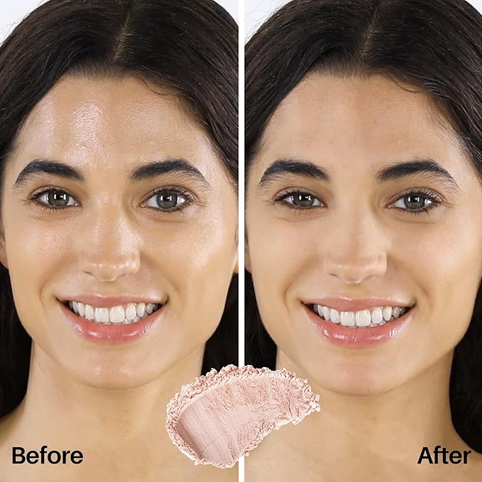 FV Baking Powder, Lightweight Loose Smooth Nature Setting Powder Highlighter Poreless Longwearing Matte Waterproof Oil Absorb Makeup Powder for Setting with No Flashback 0.35oz(10g)