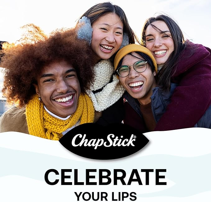 ChapStick 12 Days of Holiday Advent Calendar Lip Balm Gift Set - 0.15 Oz