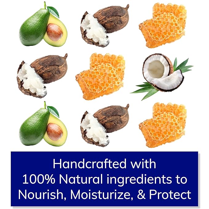 100% Natural Ultra-Hydrating Lip Balm & Conditioner-in-1 | Hydrate & Soften Dry/Chapped Lips | Silky Smooth, Never Waxy | Men & Women | Pack of 2