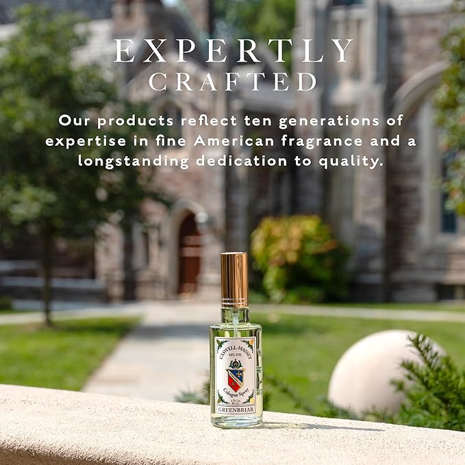 Caswell-Massey Woodgrain Sandalwood Gold Cap Cologne, Richly Sensual Santalum Album Men’s Cologne with Cedary and Hints of Citrusy Musk, 3 Fl Oz