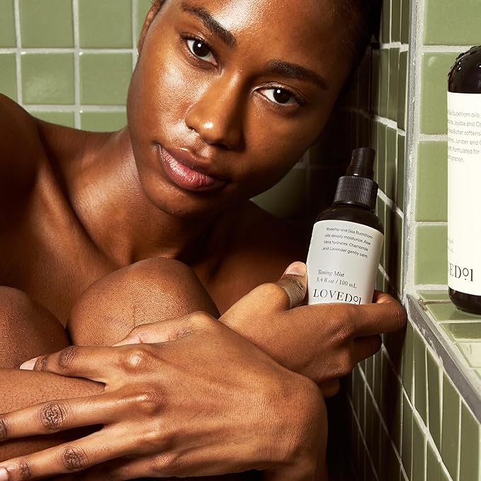 Face & Body Toning Mist, John Legend Skincare, Hydrating & Cleansing Serum, Moisturizing Spray, Alcohol-Free, Formulated with Witch Hazel & Aloe Vera, 2-Pack (3.4 oz each)