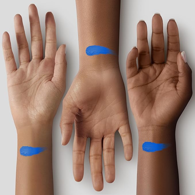 e.l.f. Camo Color Corrector, Hydrating & Long-Lasting Color Corrector For Camouflaging Discoloration, Dullness & Redness, Vegan & Cruelty-Free, Blue
