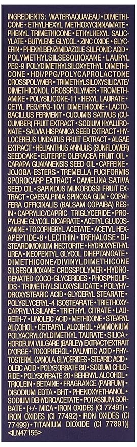 Estée Lauder Futurist Hydra Rescue Moisturizing Foundation SPF 45, 12 Hour Glow, 1.2 oz., 3C2 Pebble