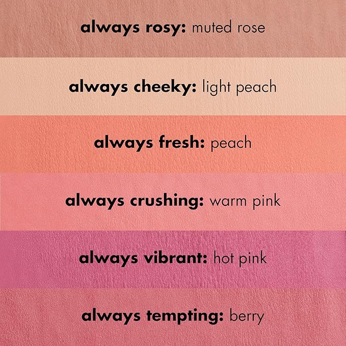 e.l.f. Primer-Infused Matte Blush, Long-Lasting, Lightweight & Buildable Powder Blush, Delivers A Matte Finish, Vegan & Cruelty-Free, Always Vibrant