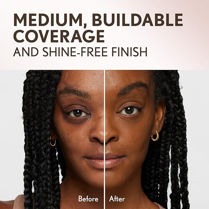 Covergirl Clean Invisible Pressed Powder, Lightweight, Breathable, Vegan Formula, Tawny 165, 0.38oz