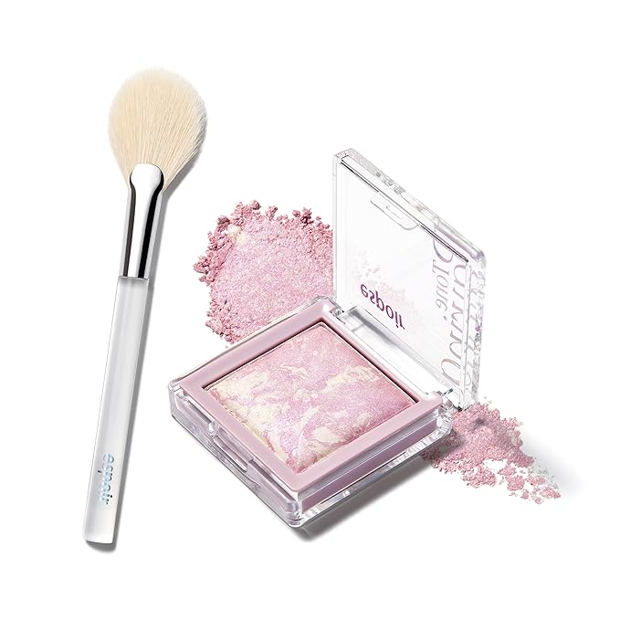 Espoir Tone Pairing Highlighter #Aurora │0.33 oz. (9.6 g)│Subtle Glitters for Daily make up │ 3 color Shades Going Well with Various Skin Tones │Sheering Makeup │ Korean Beauty Costmetics