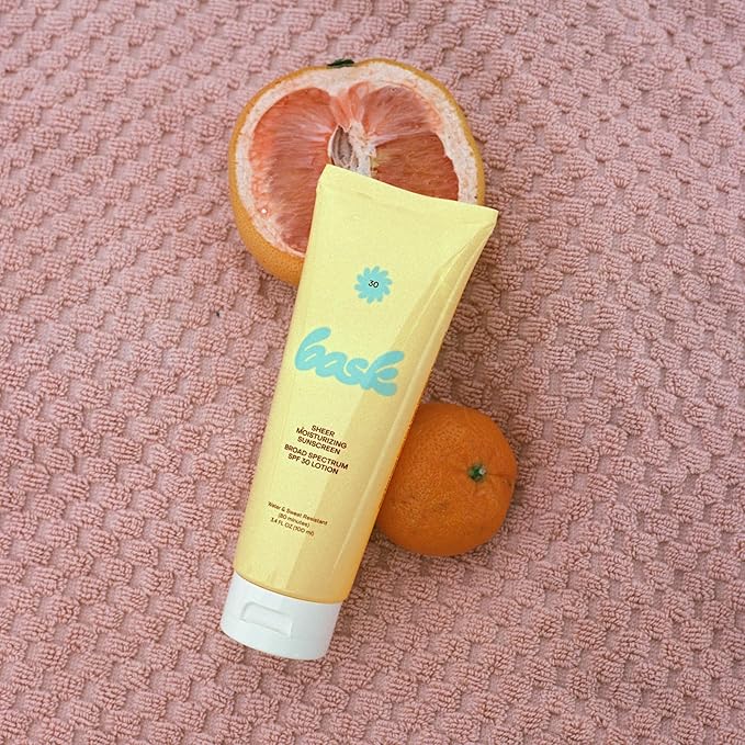 Bask Suncare SPF 30 Sheer Moisturizing Sunscreen Lotion - Broad Spectrum UVA/UVB Protection, Dermatologist Recommended, Hydrating, Lightweight & Fast Absorbing, No White Cast, Travel Size (Pack of 3)