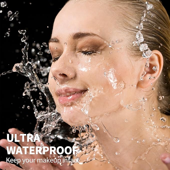 FV Waterproof Foundation, Lightweight & Medium Coverage Foundation with Matte Finish, Oil Control Long Lasting Liquid Foundation Makeup for Oily Normal Skin (Ivory)